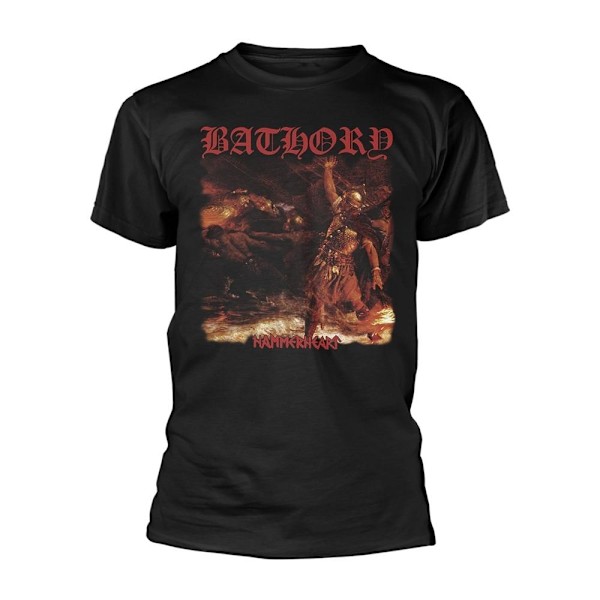 Bathory Unisex Vuxen Hammerheart Ryggtryck T-shirt XL Svart Black XL