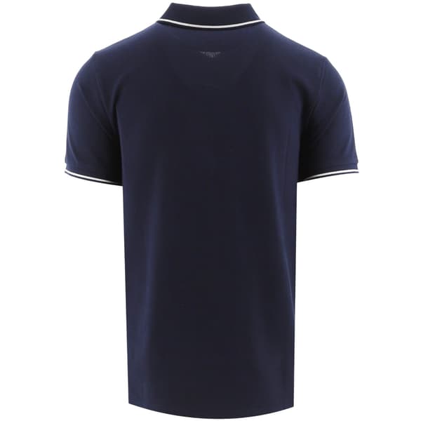 Gant Herr Broderad Pikétröja L Evening Blue Evening Blue L
