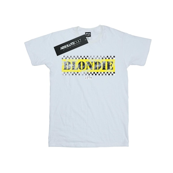 Blondie Dam/Kvinnor Taxi 74 Bomull Boyfriend T-Shirt L Vit White L