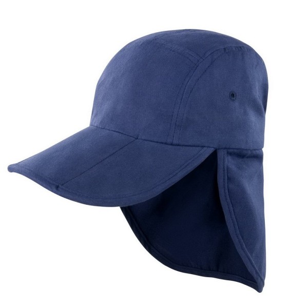 Resultat Unisex Headwear Vikbar legionärsmössa/ cap (förpackning med 2 Navy Blue One Size