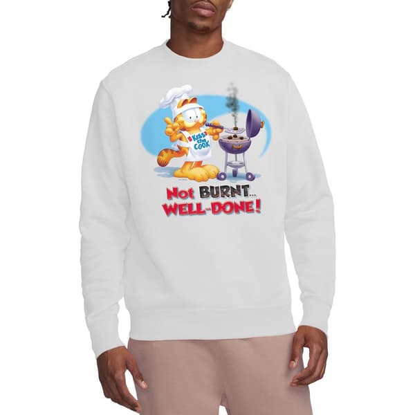 Garfield Unisex Vuxen Well Done Sweatshirt S Vit White S