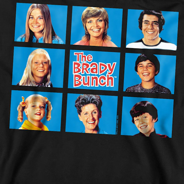 The Brady Bunch Unisex Vuxen Inramad Sweatshirt M Svart Black M