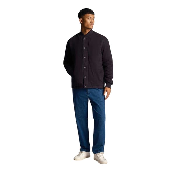 Lyle & Scott Herrar Kragad Bomberjacka S Mörkblå Dark Navy S