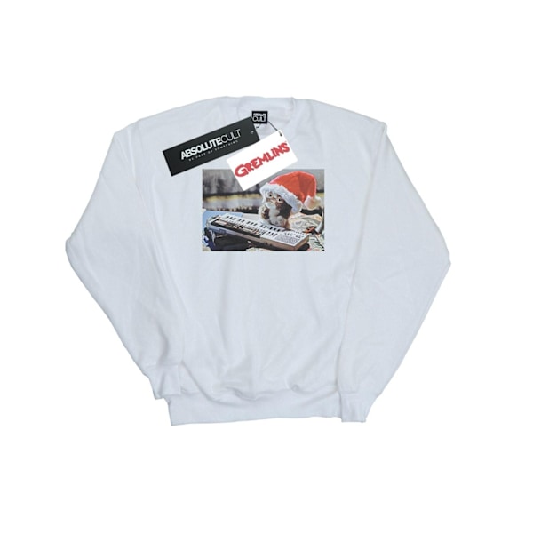 Gremlins Dam/Dam Mogwai Julhatt Sweatshirt M Vit White M