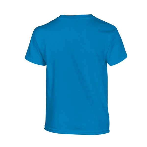 Gildan T-shirt i Tjock Bomull för Barn/Ungdomar XS Safirblå Sapphire Blue XS