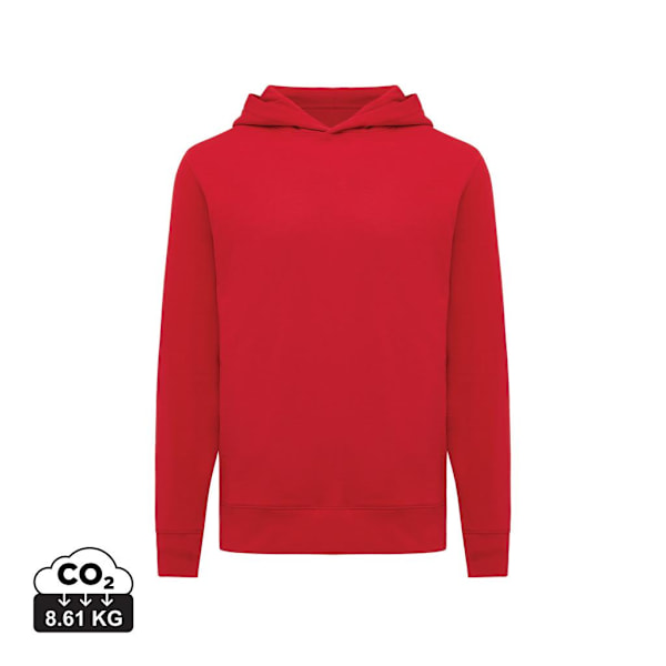 Iqoniq Unisex Vuxen Yengo Återvunnen Bomull Sidoficka Hoodie XL Peach Nectar XL