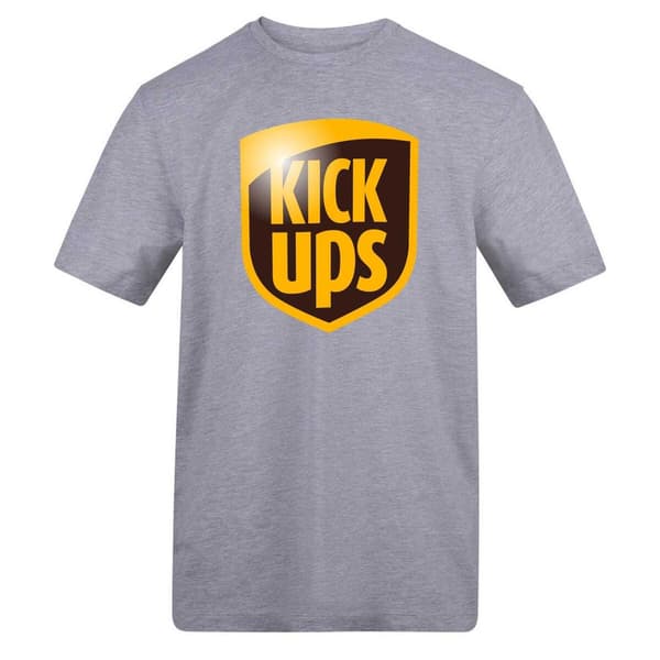 AWD Herr Kick Ups T-shirt XL Grå Grey XL