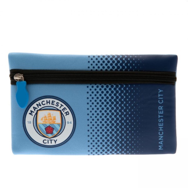 Manchester City FC Pennfodral En Storlek Blå Blue One Size
