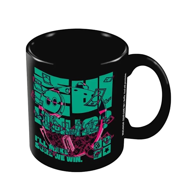Squid Game 2 Se till att vi vinner Mugg One Size Svart Black One Size