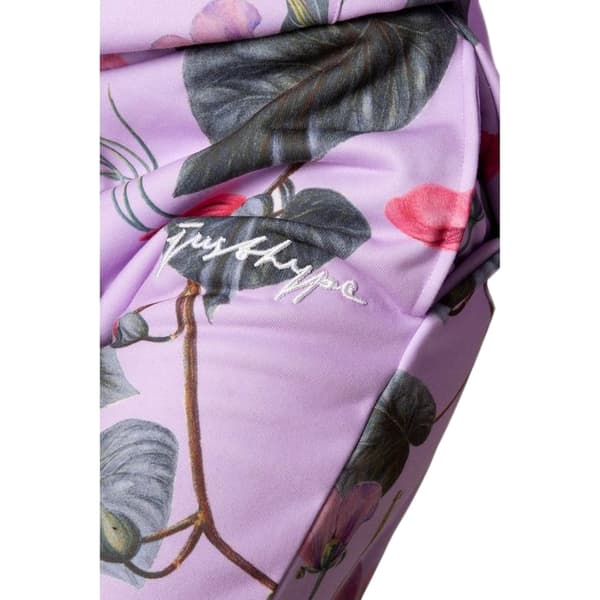 Hype Dam Vävd Scribble Lätta Avsmalnande Joggers 4 Lilac 4 UK