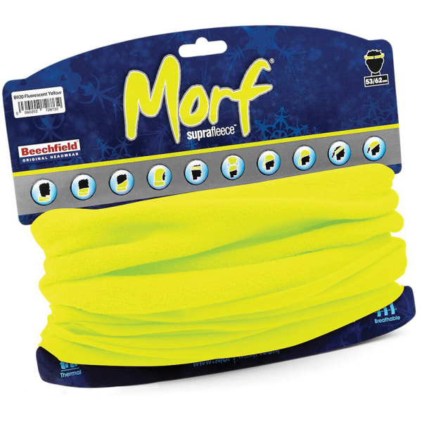 Beechfield Dam/Dam Multi-use Suprafleece Morf One Size Fl Fluorescent Yellow One Size