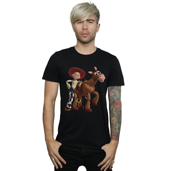 Disney Toy Story 4 Jessie och Bullseye T-shirt M Svart Black M