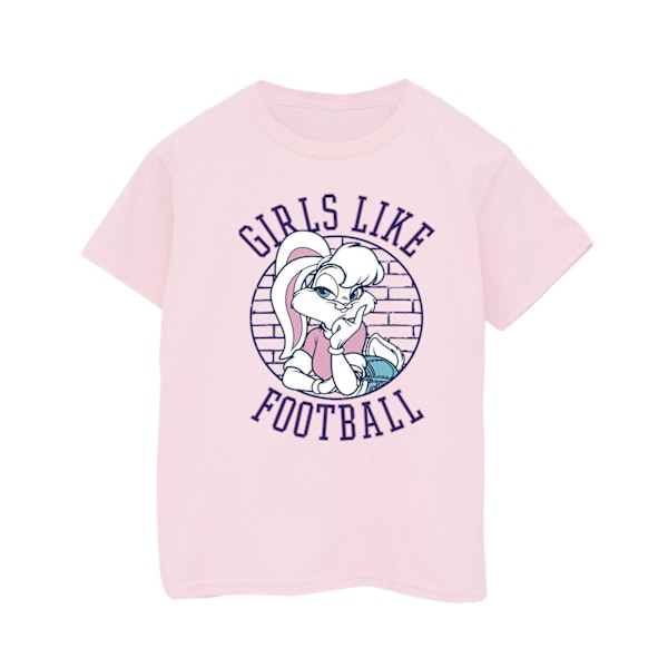 Looney Tunes Boys Lola Bunny Girls Like Football T-Shirt 9-11 år Baby Pink 9-11 Years