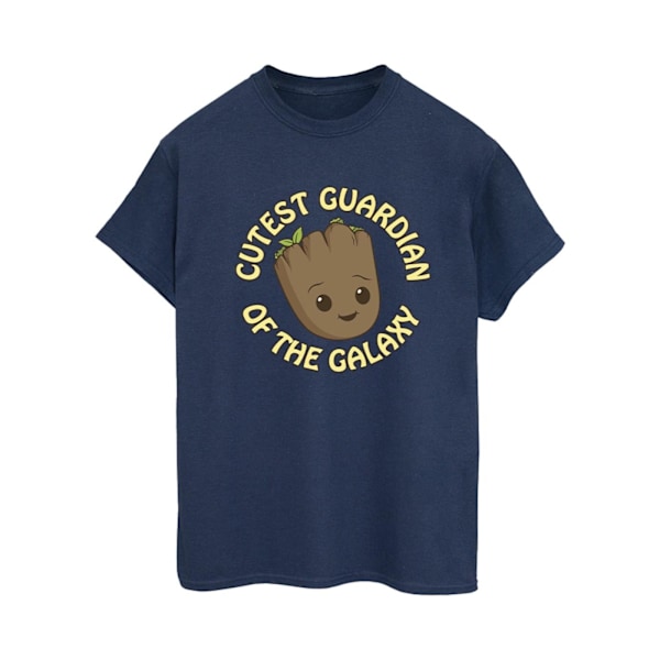 Marvel Dam/Damer Jag Är Groot Cutest Guardian Bomull Pojkvän Navy Blue M