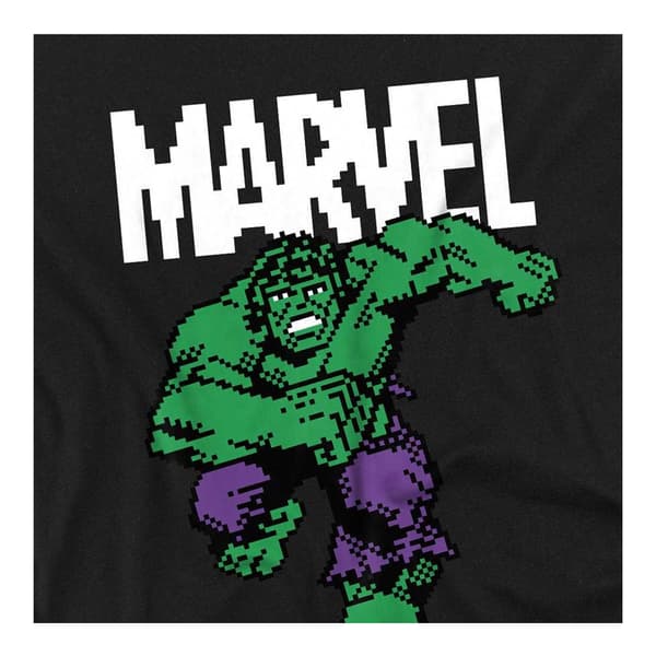 Hulk Pixel-tröja för barn 7-8 år Svart Black 7-8 Years