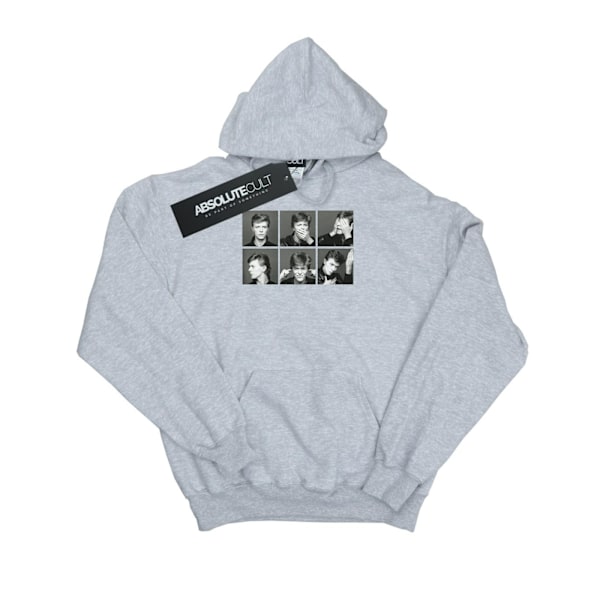 David Bowie Girls Foto Collage Hoodie 12-13 År Sports Grey Sports Grey 12-13 Years