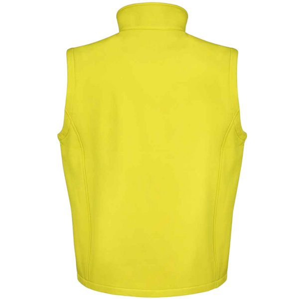 Result Core Printable Soft Shell Bodywarmer M Gul/Svart Yellow/Black M