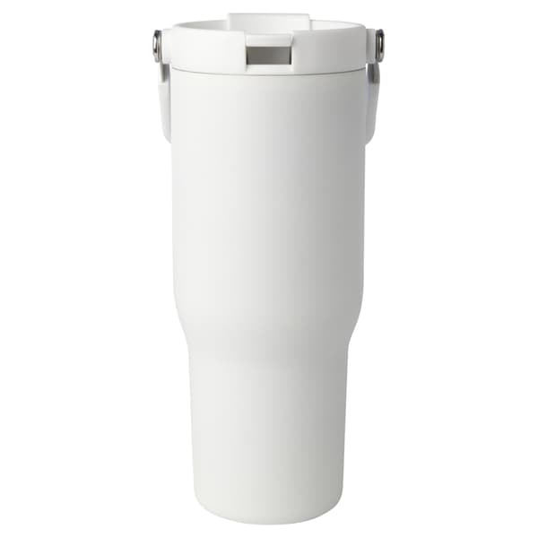 Bronx Dubbelfunktionslock Återvunnet Rostfritt Stål Isolerad 900ml White One Size