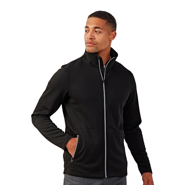 Premier Mens Sustainable Sweat Jacket S Svart Black S