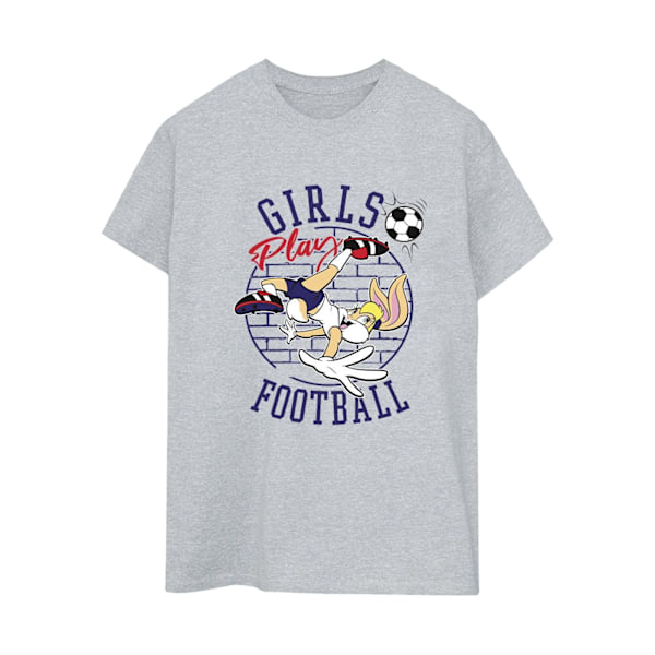 Looney Tunes Dam/Damer Lola Bunny Flickor Spelar Fotboll Cotto Sports Grey 3XL