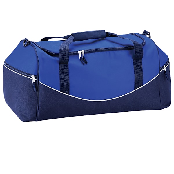 Quadra Teamwear Holdall Duffelväska (55 liter) One Size Bright Bright Royal/French Navy/White One Size