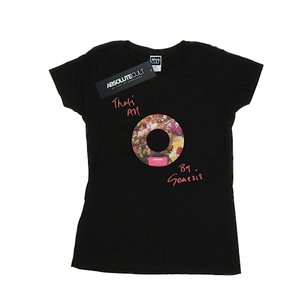 Genesis Womens/Ladies That´s All 45 Bomull T-shirt S Svart Black S