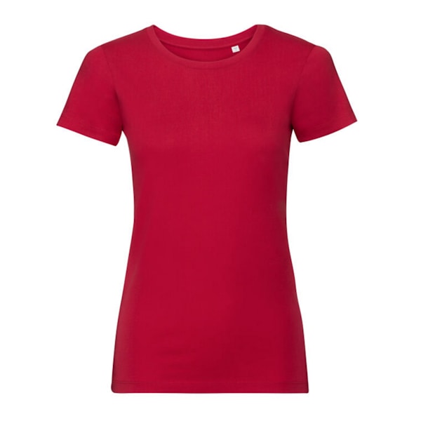 Russell Dam/Dam Organic Kortärmad T-shirt M Classic R Classic Red M