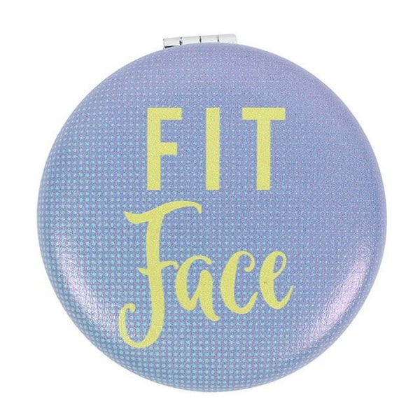 Something Different Fit Face kompakt spegel One Size Blue/Yello Blue/Yellow One Size