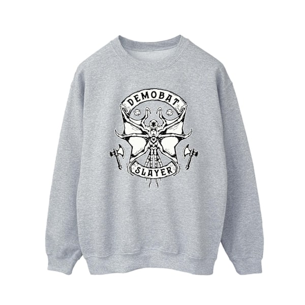 Netflix Herr Stranger Things Demobat Slayer Sweatshirt S Sports Sports Grey S