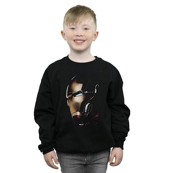 Marvel Pojkar Avengers Endgame Avenge The Fallen Iron Man Tröja Black 7-8 Years