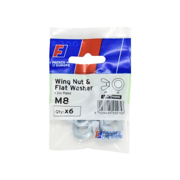 Forgefix Nwing Mutter & Bricka M8 Flerfärgad Multi Colour M8