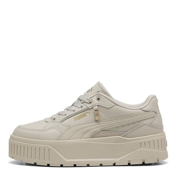 Puma Dam/Dam II Jr Låga Platåskor 5.5 UK Silver Silver 5.5 UK
