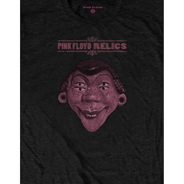 Pink Floyd Unisex Adult Relics Back Print T-Shirt L Svart Black L