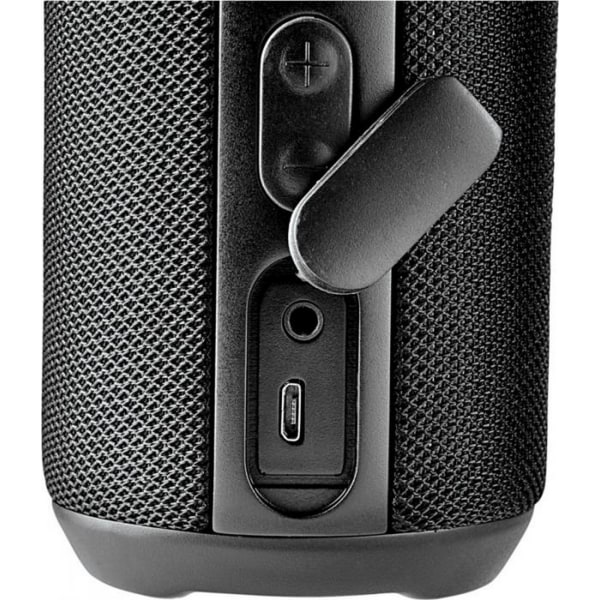 Avenue Rugged Fabric Vattentät Bluetooth-högtalare One Size Soli Solid Black One Size