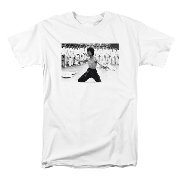 Bruce Lee Herr Battle T-Shirt XXL Vit White XXL