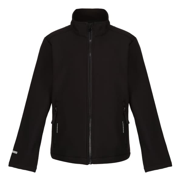 Regatta Professional Barn/Kids 2-lagers Softshelljacka 3 Black 34in