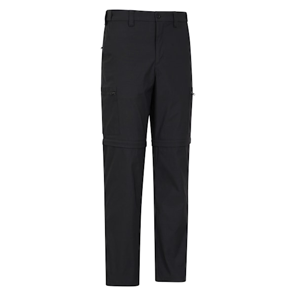 Mountain Warehouse Trek Convertible Byxor för Herr 44R Jet Black Jet Black 44R