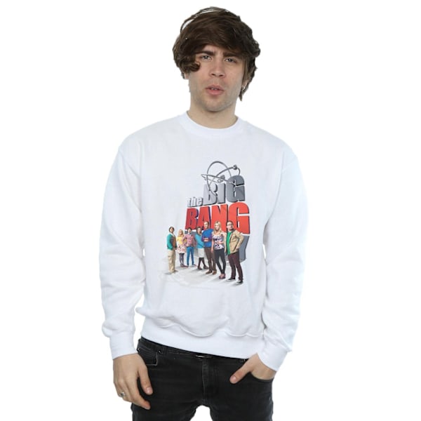 The Big Bang Theory Herr Stor Poster Sweatshirt S Vit White S