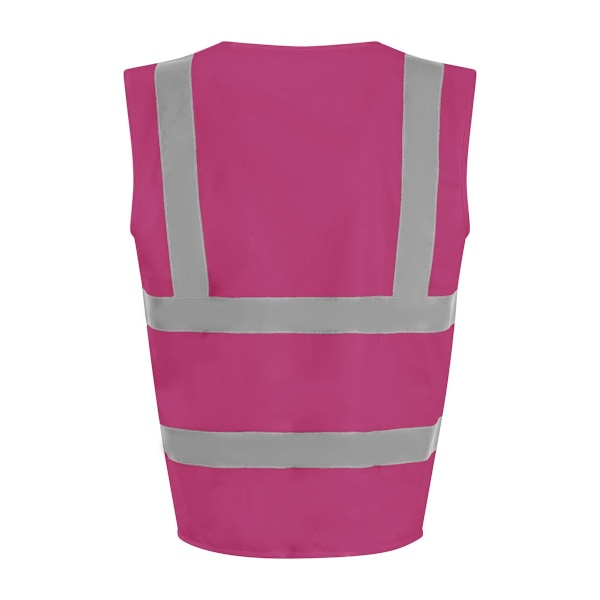 PRO RTX Unisex Vuxen Sleeveless Hi-Vis Väst L Raspberry Raspberry L
