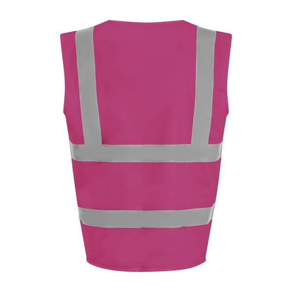 PRO RTX Unisex Vuxen Sleeveless Hi-Vis Väst M Raspberry Raspberry M