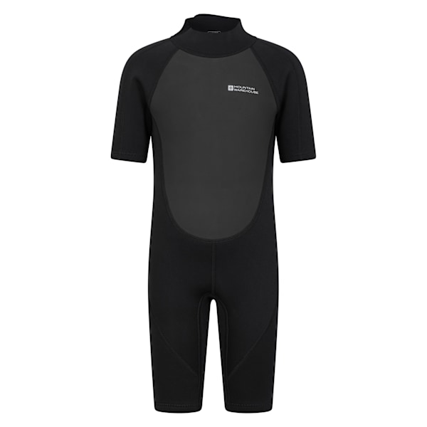 Mountain Warehouse Barnkläder/Barn Kontrastpanel Våtdräkt 3-4 År Black 3-4 Years