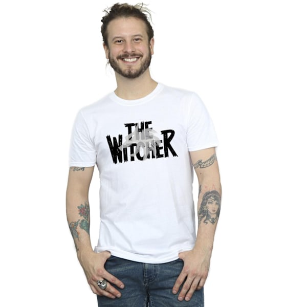 Netflix The Witcher Wolfhead Witcher T-shirt XXL Vit White XXL