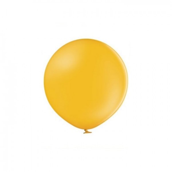 Belbal latexballonger (förpackning om 100) En one size pastell ockra Pastel Ocher One Size