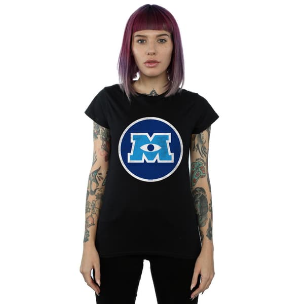 Disney Dam/Dam Monsters University Monster Emblem Bomull Black M