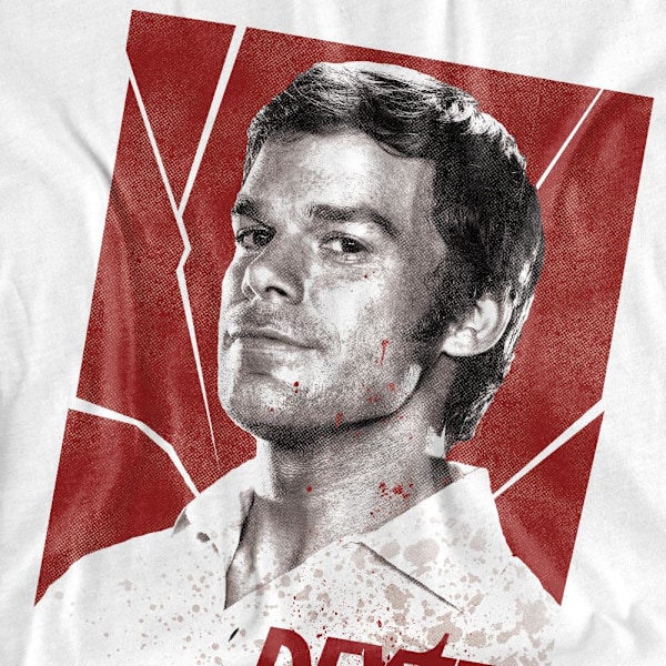 Dexter Herr Poster T-Shirt XXL Vit White XXL