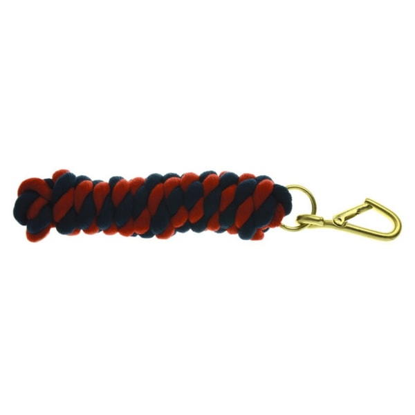 Hy Two Tone Twisted Lead Rope 2,2 meter Marin/röd Navy/Red 2.2 metres