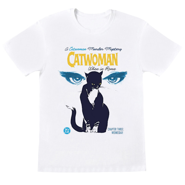 DC Comics Girls Batman Catwoman When In Rome Bomull T-shirt 12- White 12-13 Years