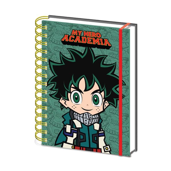 My Hero Academia Chibi A5 Notebook One Size Grön Green One Size