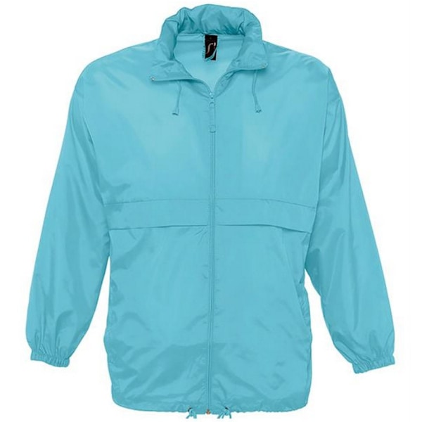 SOLS Unisex Surf Windbreaker Lättviktsjacka XXL Blå Atoll Blue Atoll XXL