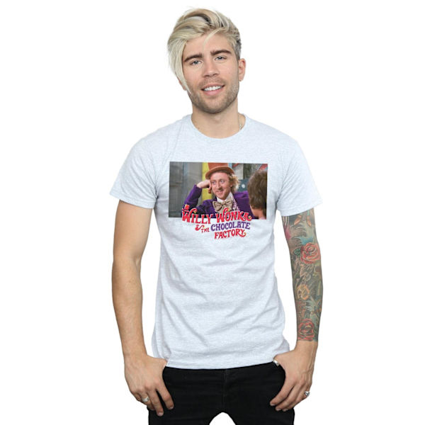 Willy Wonka And The Chocolate Factory Herr Condescending Wonka Sports Grey L
